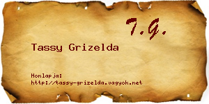Tassy Grizelda névjegykártya